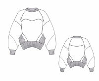 [LaForme] Свитшот 0521. Размер 40-54. Рост 170-176 (Софья Ерашевская)