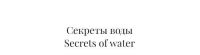 Секреты воды. Тариф без проверки (Анастасия Петряева)