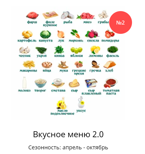 [Ленивый кулинар] Вкусное меню 2.0 (Ольга Данчук, Елена Воронцова)