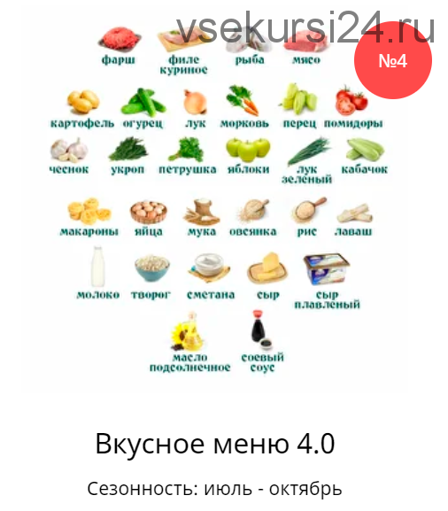 [Ленивый кулинар] Вкусное меню 4.0 (Ольга Данчук, Елена Воронцова)