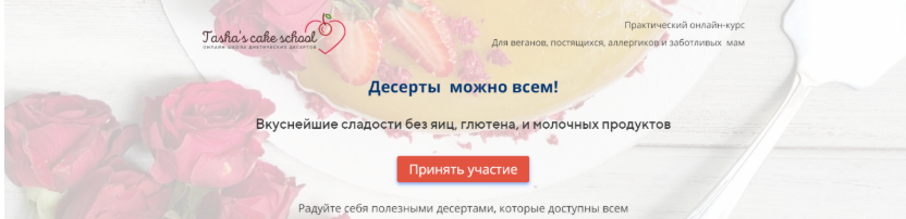 [Tasha’s cake school] Десерты можно всем! Вкуснейшие сладости без яиц, глютена, и молочных продуктов