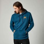 Fox Coiled Pullover Fleece Dark Indigo толстовка