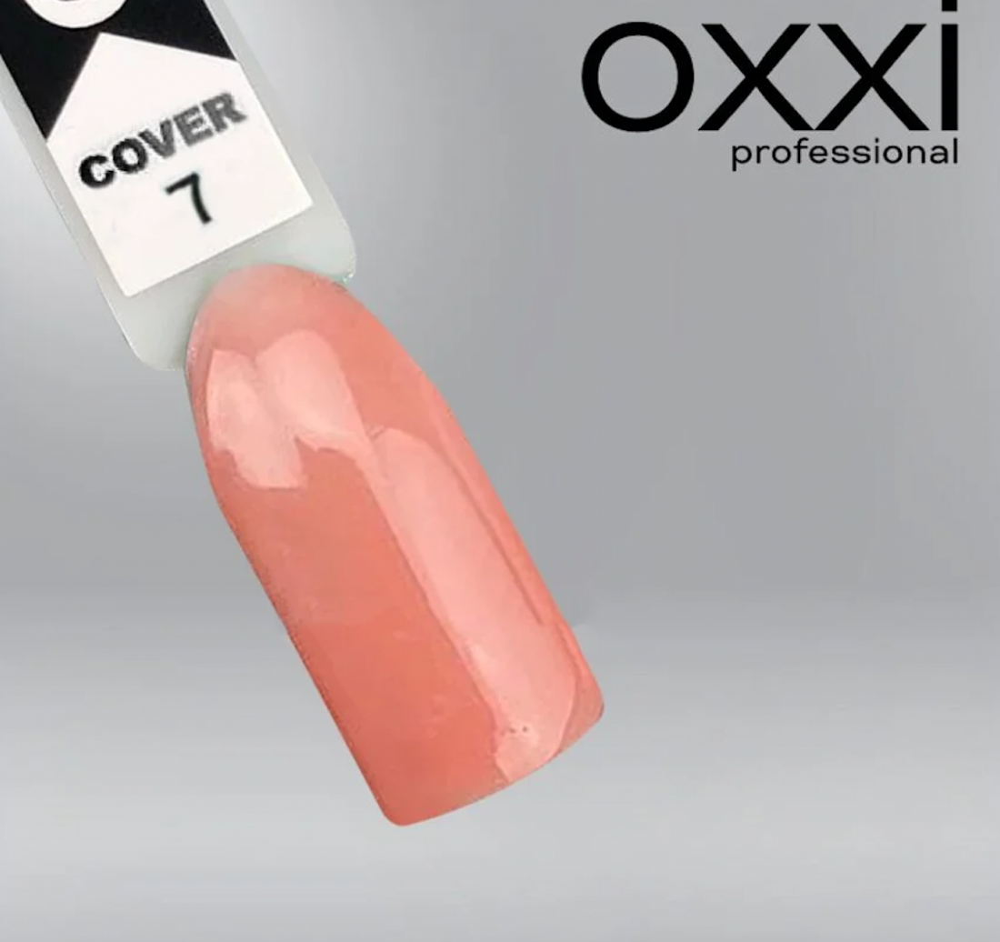 Камуфлирующая база для гель-лака Oxxi Professional Cover Base Coat 7 телесная, 10мл