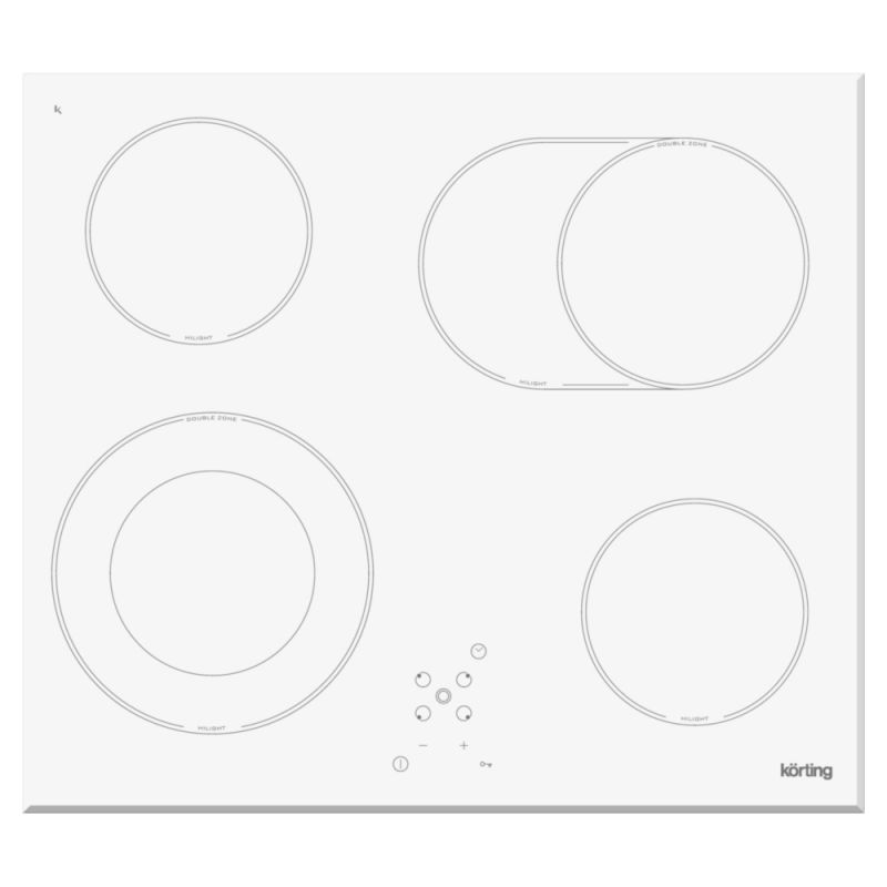 Варочная поверхность Korting HK 62051 BW