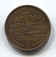 1 пенни 1994 Остров Мэн