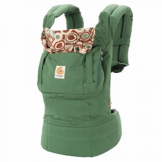 Эргорюкзак Ergobaby Carrier Organic River Rock Green