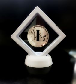 Монета ЛАЙТКОИН Litecoin криптовалюта - в СУПЕР-РАМКЕ