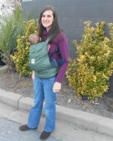 Ergobaby Carrier Travel Stowaway Olive