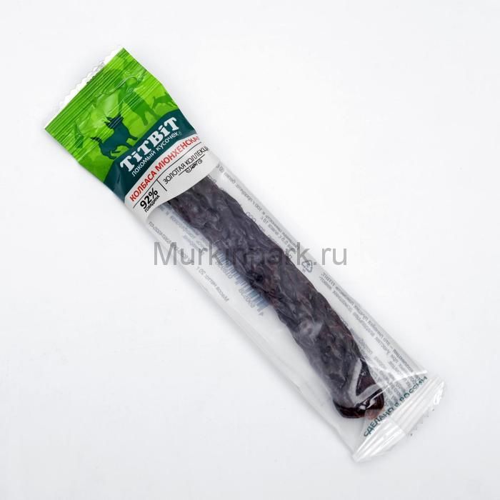 Колбаса TiTBiT Мюнхенская для собак Золотая коллекция 20 г