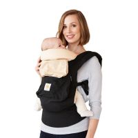 Ergobaby Carrier Bundle of Joy Original Black/Camel +Infant Insert Heart2Heart