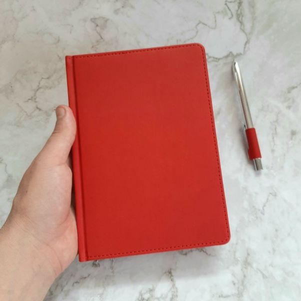 Ежедневник Campbell красный