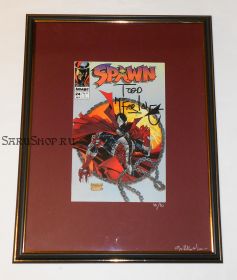 Автограф: Тодд Макфарлейн. На комиксе Спаун / Spawn. 1994 год.