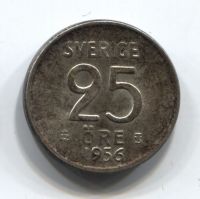 25 эре 1956 Швеция