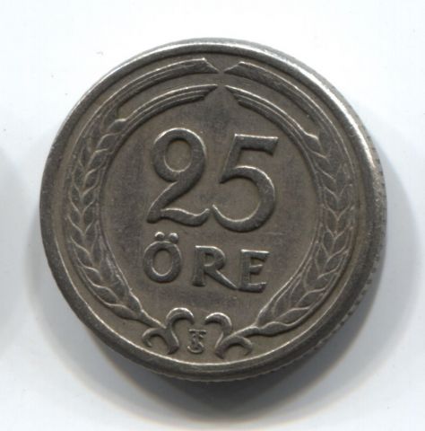 25 эре 1947 Швеция