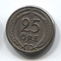 25 эре 1947 Швеция