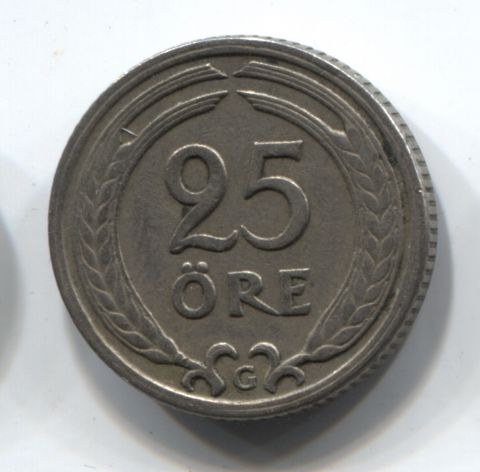 25 эре 1940 Швеция
