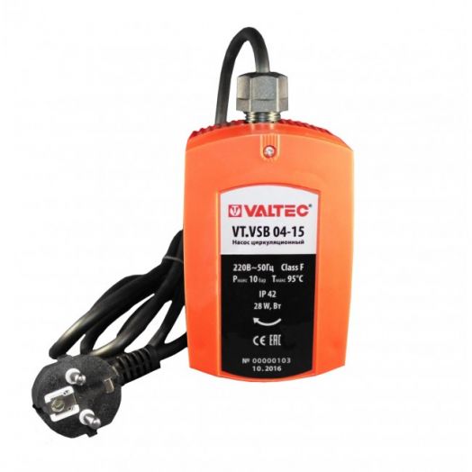 Насос циркуляц. для ГВС VSВ 04-15 VSВ.004.15.0 VALTEC