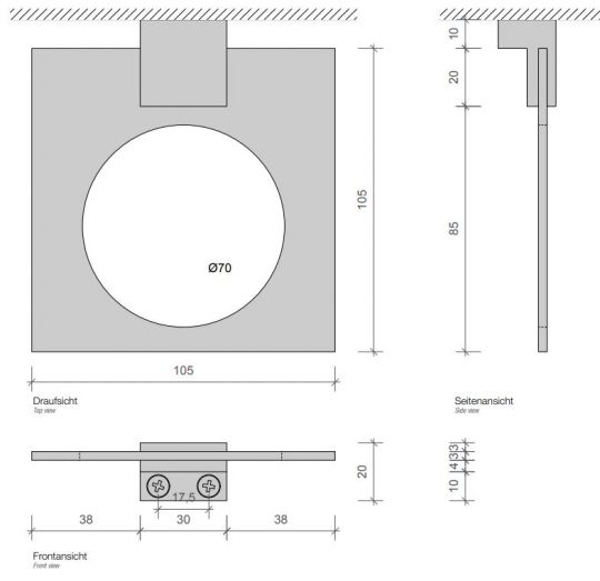 Держатель для фена Decor Walther DW настенный 841900 ФОТО