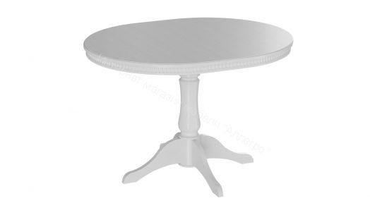 Стол обеденный Торонто Т1 исп. 2 (Белый матовый)
