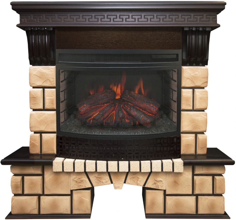 RealFlame Stone Brick 25 AO с FireField 25 SIR