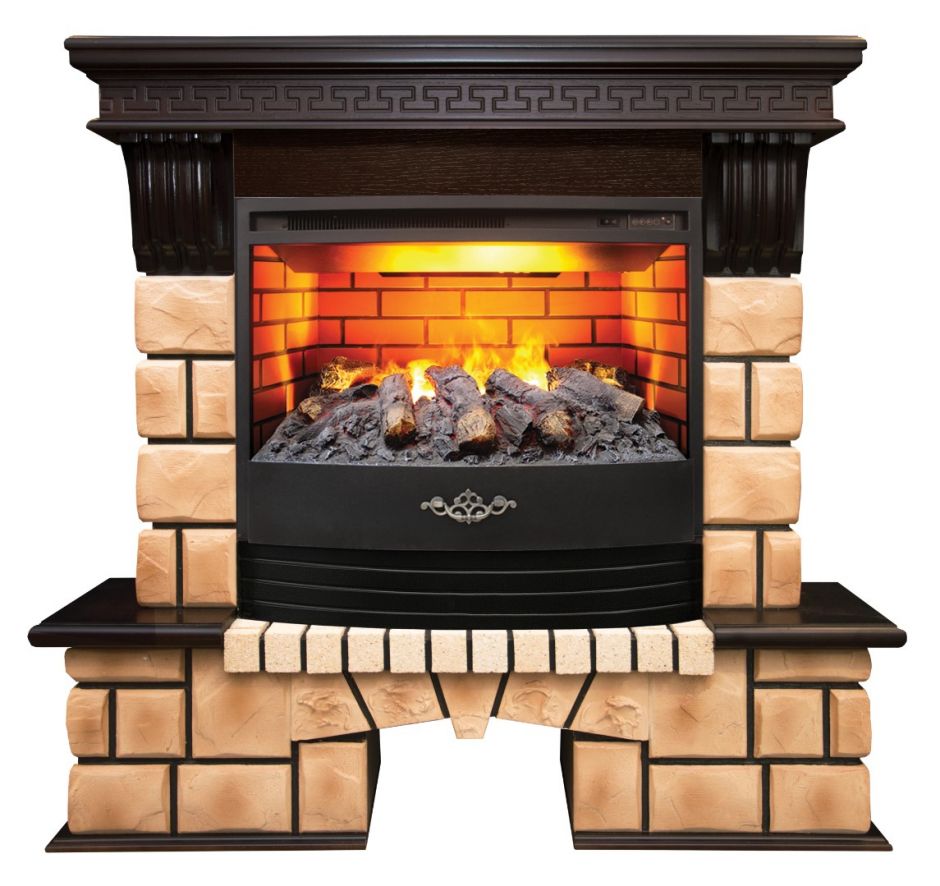 RealFlame Stone Brick с Firestar 25,5 3D