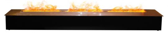 RealFlame Line-S 150 3D Matte Black