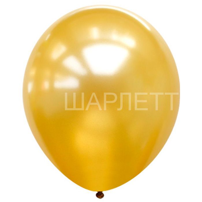 Шар ЗОЛОТО МЕТАЛЛИК оформительский