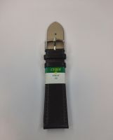 Ремешок для часов иск. кожа 22мм.темно- коричневый cyber