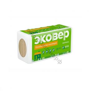 Эковер Фасад Декор Оптима 135 кг/м3 1000х600х120*2 шт (0,144 м3/упак; 1,2 м2/упак)  код:107452
