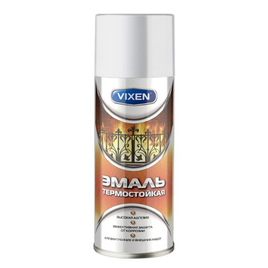 Vixen Эмаль термостойкая графит аэрозоль 520 мл.