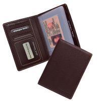 Обложка для документов с RFID защитой Stampa Brio 109-R-1213F Brown BGS