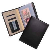 Обложка для документов с RFID защитой Stampa Brio 113-R-1485C Black/Beige BGS