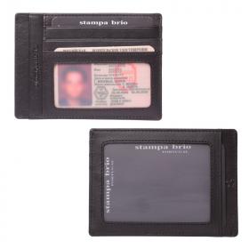 Обложка для документов Stampa Brio 154-1422C Black BKS
