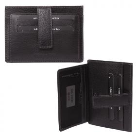 Обложка для документов Stampa Brio 162-1419F Black GRS