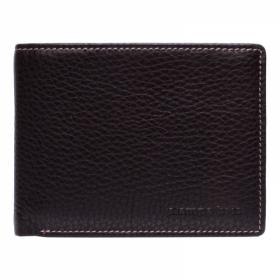 Кожаное портмоне с потайным отделением Stampa Brio 643-3868F Brown BGS