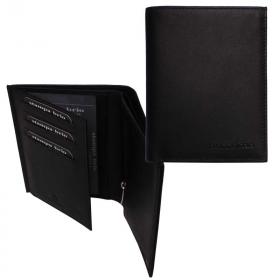 Портмоне вертикальное c RFID защитой Stampa Brio 684-R-3427C Black BKS