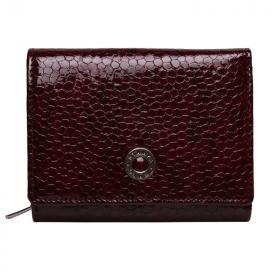 Кожаное женское портмоне Stampa Brio 950-8130T Burgundy