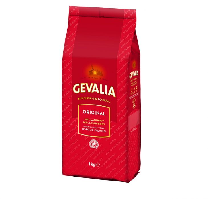 Gevalia original Mellanrost кофе в зерне 1 кг
