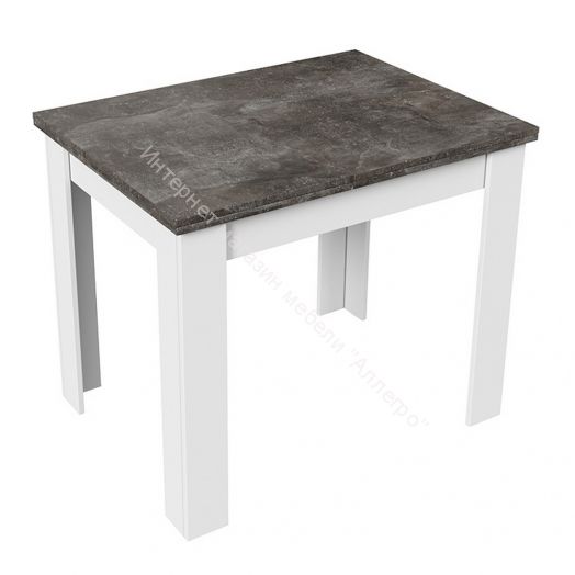 Стол раздвижной «Промо» тип 3 (Белый/Ателье темный)