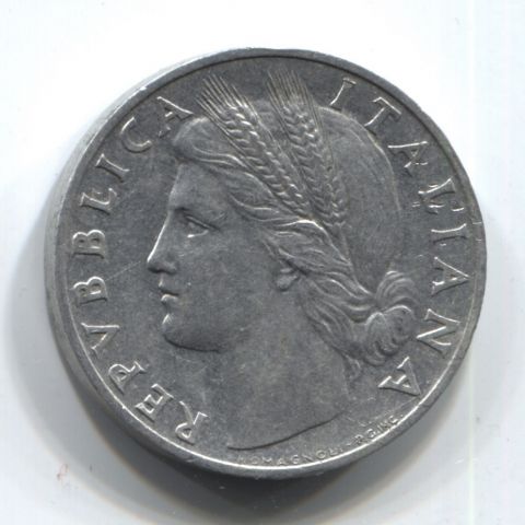 1 лира 1949 Италия XF