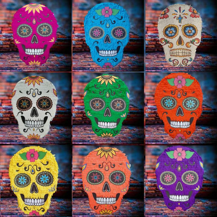 SUGAR SKULL  (60cm)