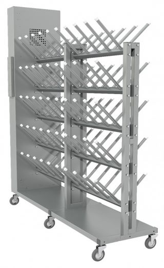 Сушильный стеллаж для обуви "SL2 ПРЕМИУМ" мобильный двусторонний