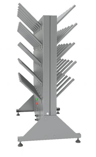 Сушильный стеллаж "SL1 ЭКОНОМ"  двусторонний (с бактерицидной лампой)