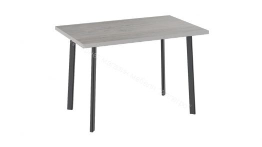 Стол «Невада» (паук) (Навара/Черный матовый)