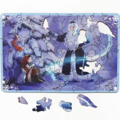 Деревянный пазл Морозко