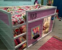 Кровать-чердак Домик Fantasy