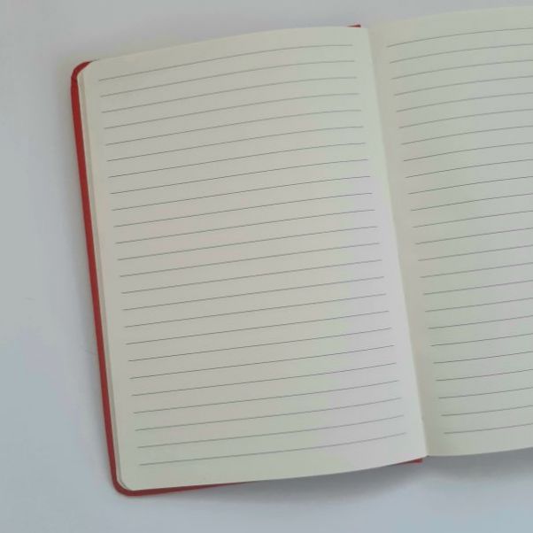 Эко блокнот из RPET Mivaz красный