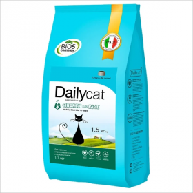 Сухой корм для стерилизованных кошек DailyCat Adult Steri Lite Chicken & Rice с курицей и рисом 1.5 кг