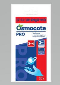 Osmocote Pro 3-4 М, NPK 17-11-10+2MGO+ МЭ, гранулы 10 г