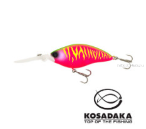 Воблер Kosadaka 3D Crank XD 65F 65мм/ 17,2г/ Загл. 1,5-3,5/ ROS